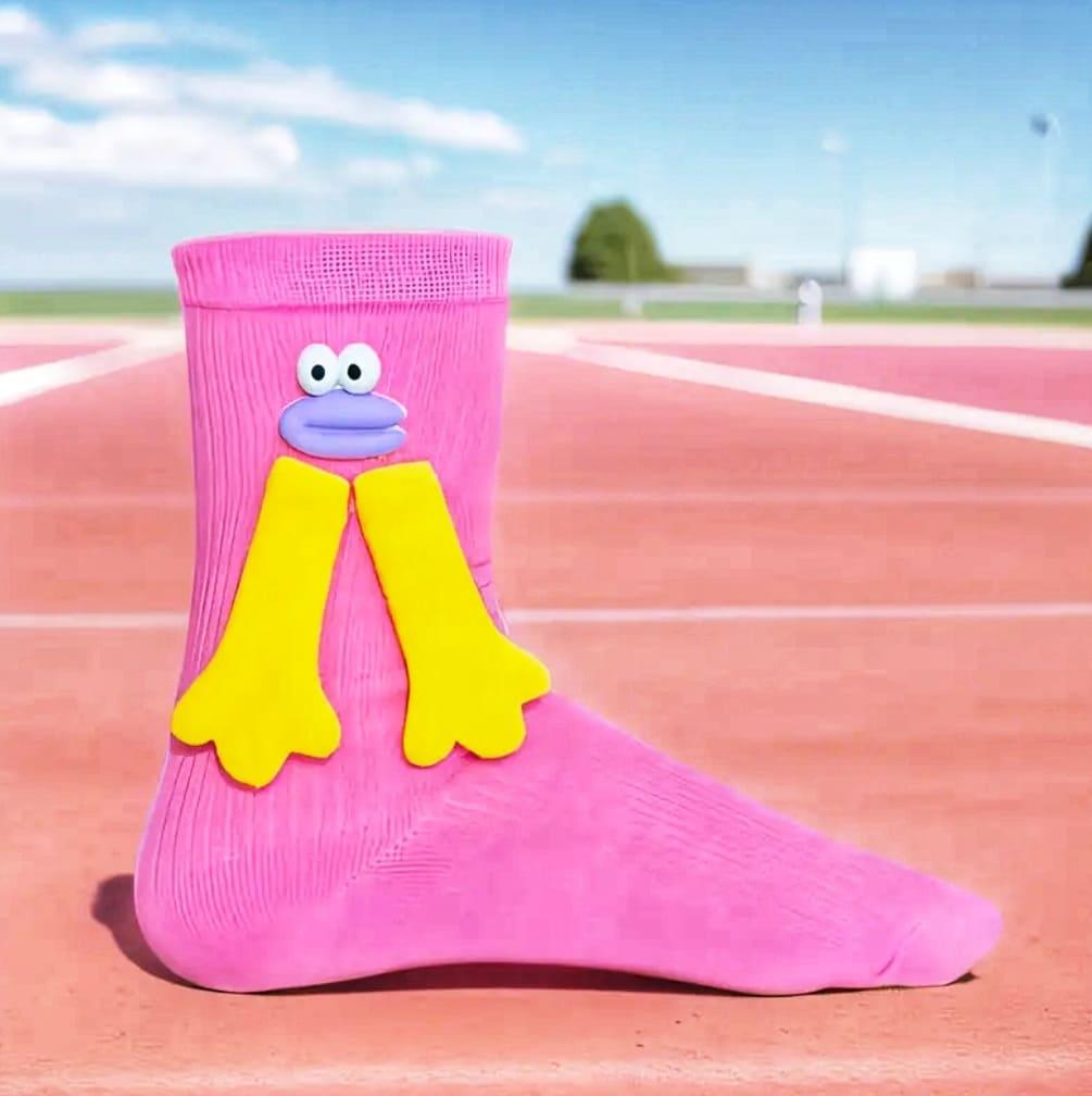 Funny Socks with Elastic Band - Frosted Feet