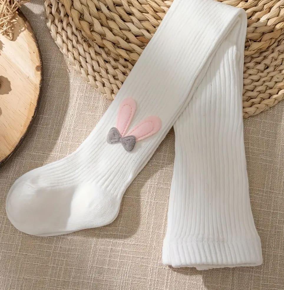 Pair of Cute Rabbit Ear Tights for Girls: Style and Comfort for Little Fashionistas - Frosted Feet