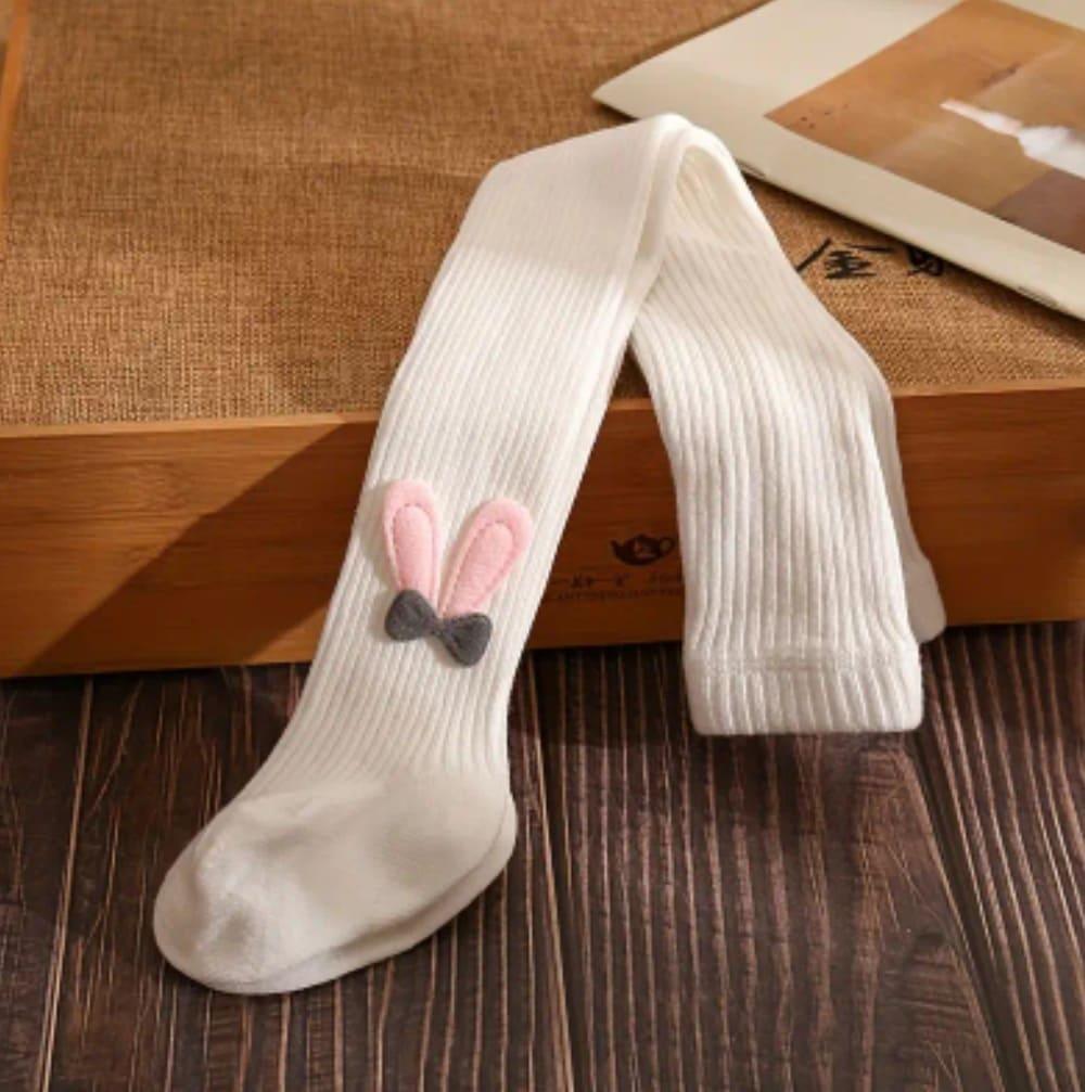 Pair of Cute Rabbit Ear Tights for Girls: Style and Comfort for Little Fashionistas - Frosted Feet