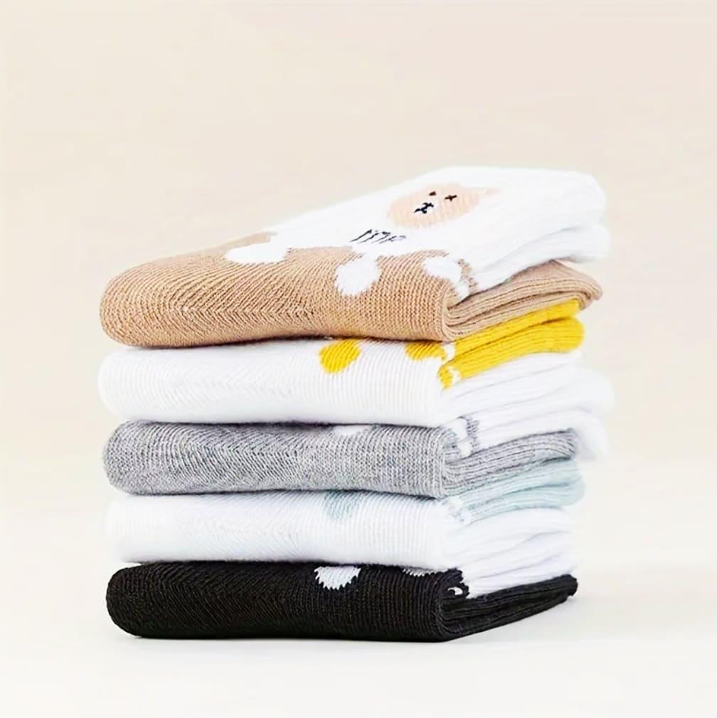 5 Pairs of Low Ankle Socks for Infants: Comfort and Style for Your Little Ones! - Frosted Feet