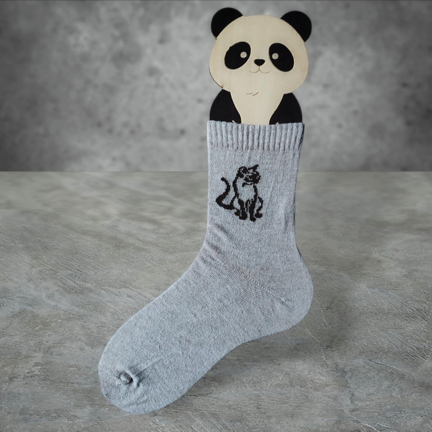 Women's High Cotton Socks with Cats - Frosted Feet