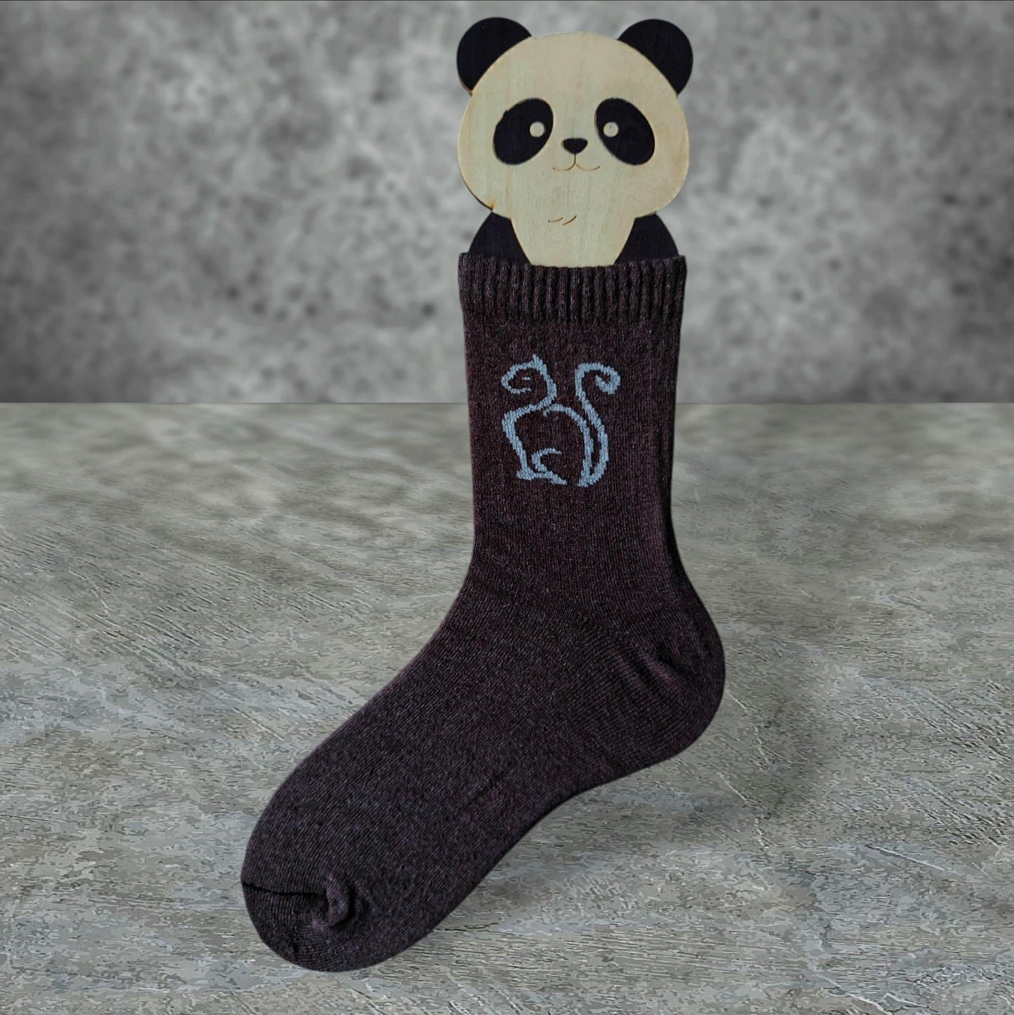 Women's High Cotton Socks with Cats - Frosted Feet