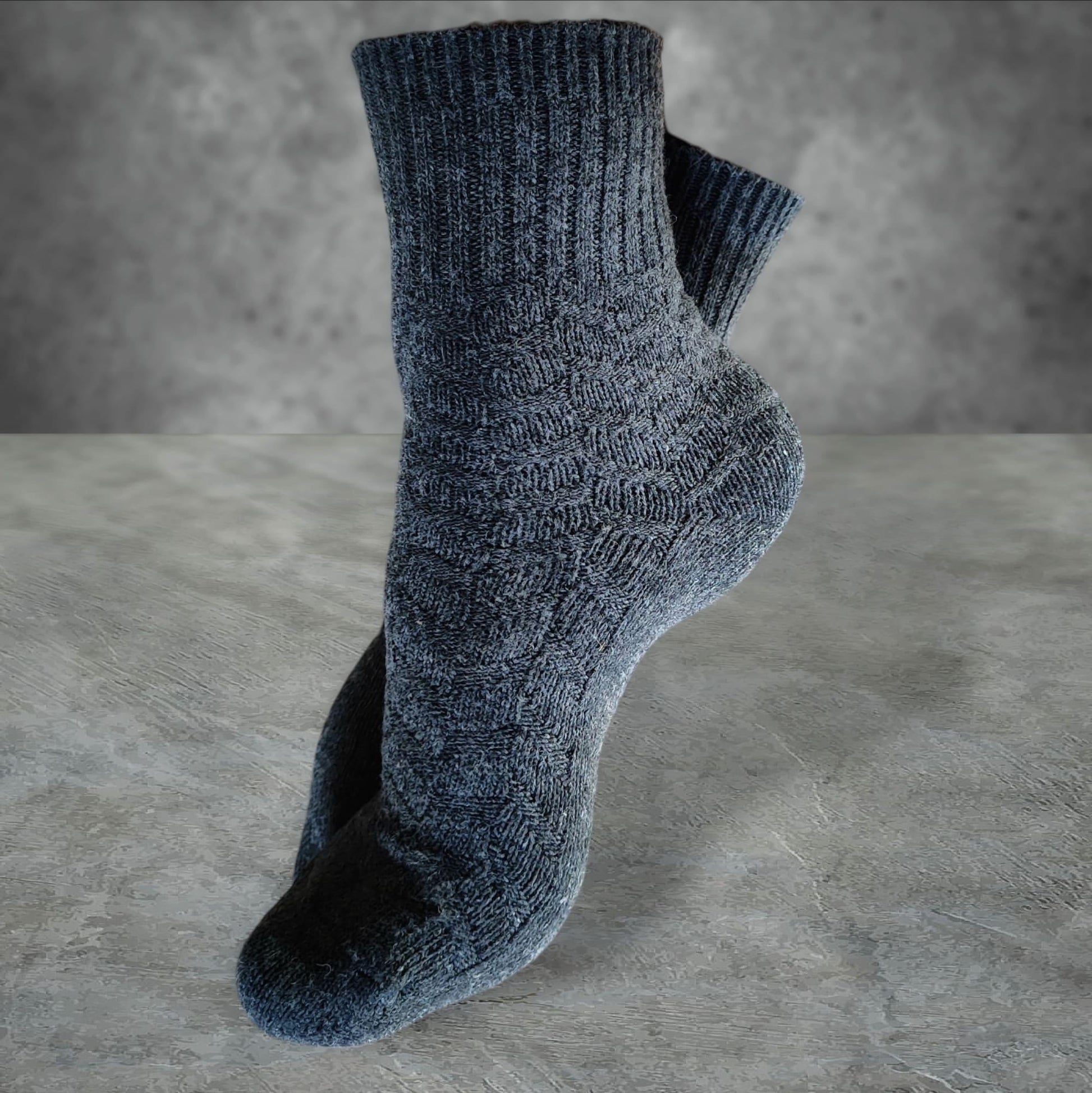 Men's Camel Wool Socks - Frosted Feet