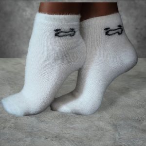 Women's White Socks – Classic, Soft & Comfortable Socks for Everyday Wear