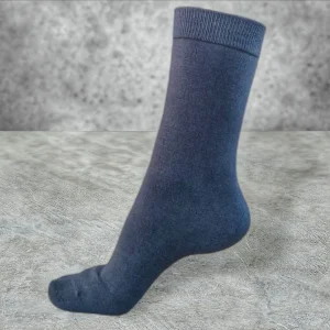 Men’s frosted Graphite cashmere thermal socks, ultra-warm, soft, and perfect for cold weather comfort.